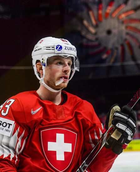 Ice Hockey World Championship. Switzerland vs. Austria