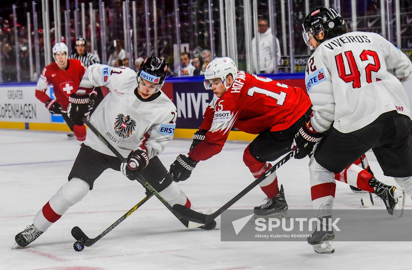 Ice Hockey World Championship. Switzerland vs. Austria