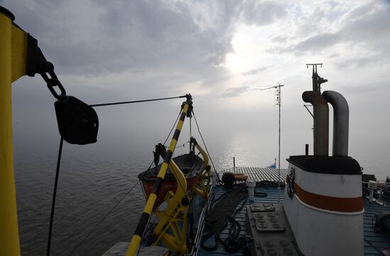 Navigation in Volga-Baltic Waterway