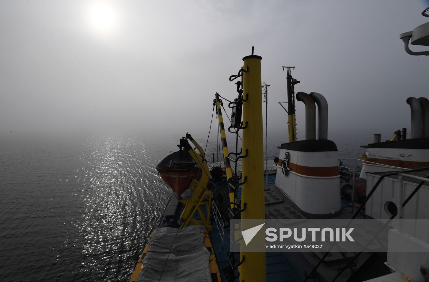 Navigation in Volga-Baltic Waterway
