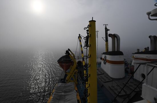 Navigation in Volga-Baltic Waterway