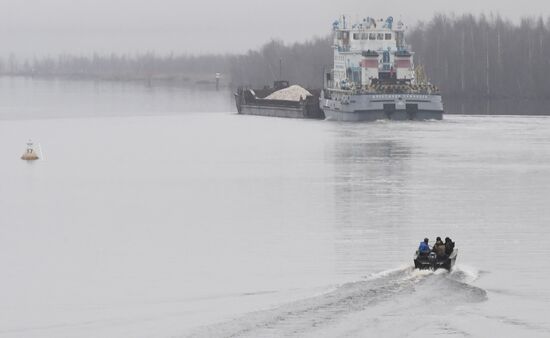 Navigation in Volga-Baltic Waterway