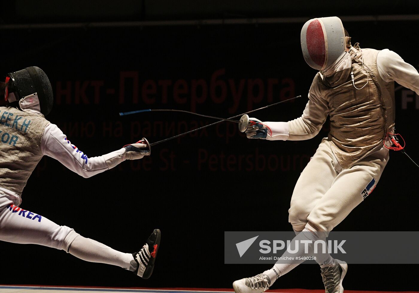 Fencing. St. Petersburg Foil 2018. Individual competitions