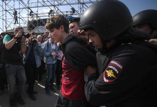 Opposition rally in Moscow