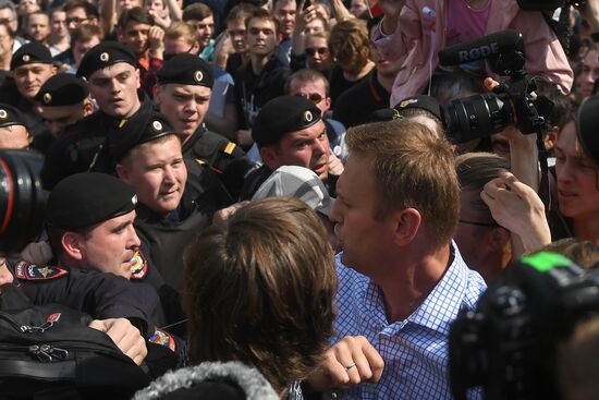 Opposition rally in Moscow