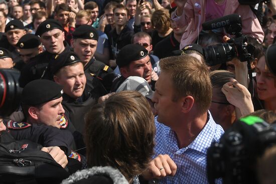 Opposition rally in Moscow