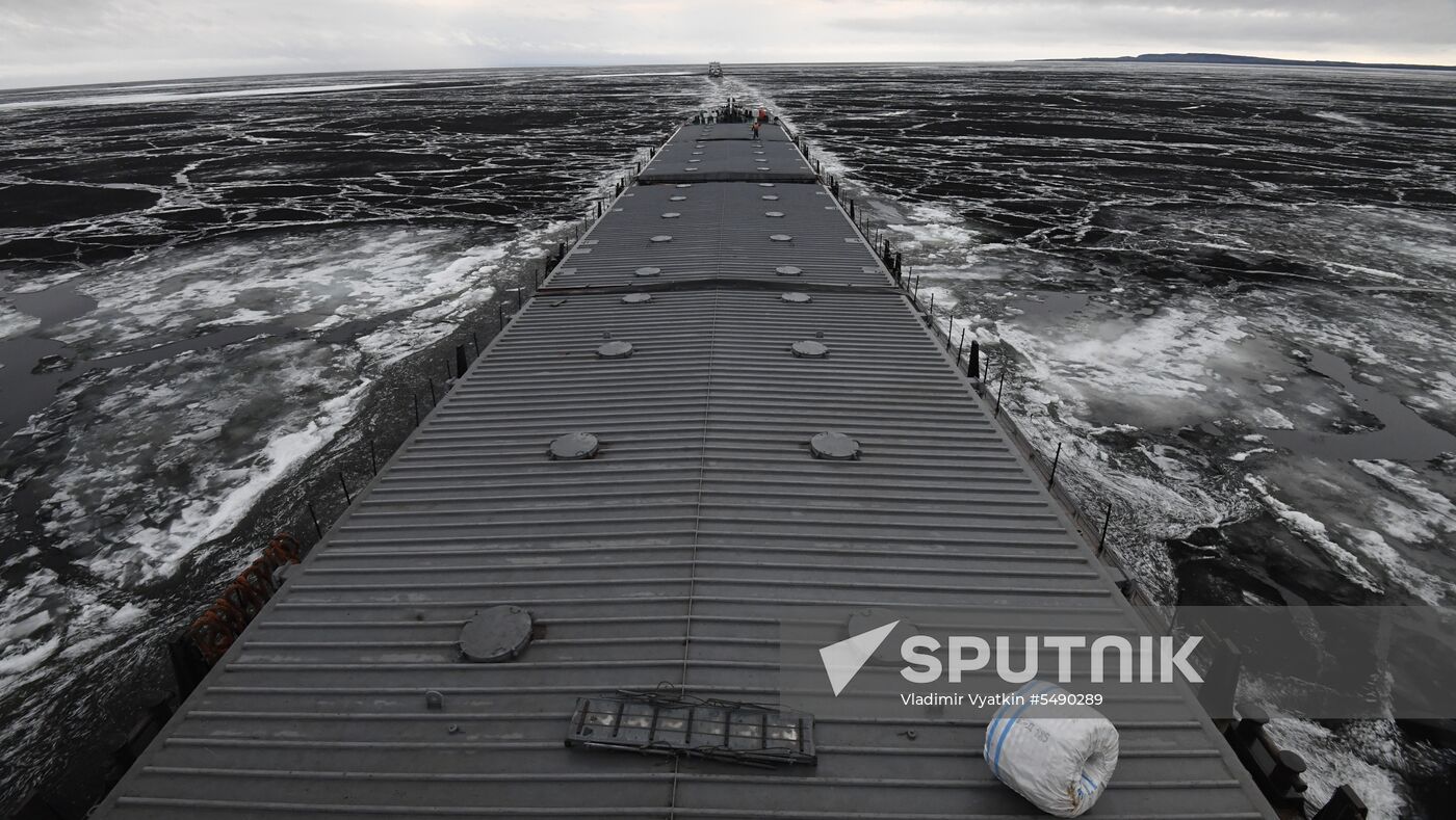Navigation in Volga-Baltic Waterway