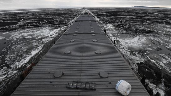Navigation in Volga-Baltic Waterway