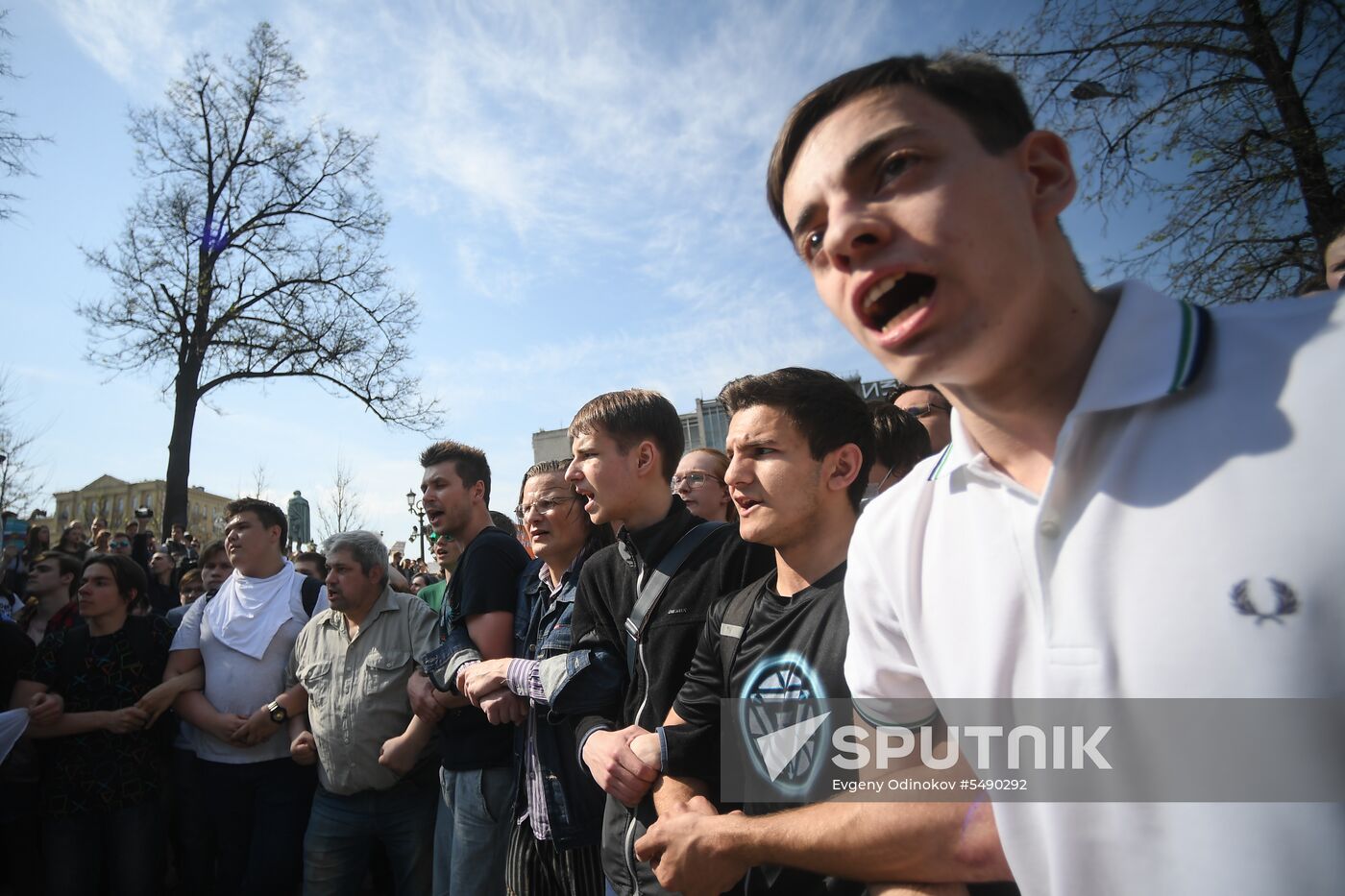 Opposition rally in Moscow