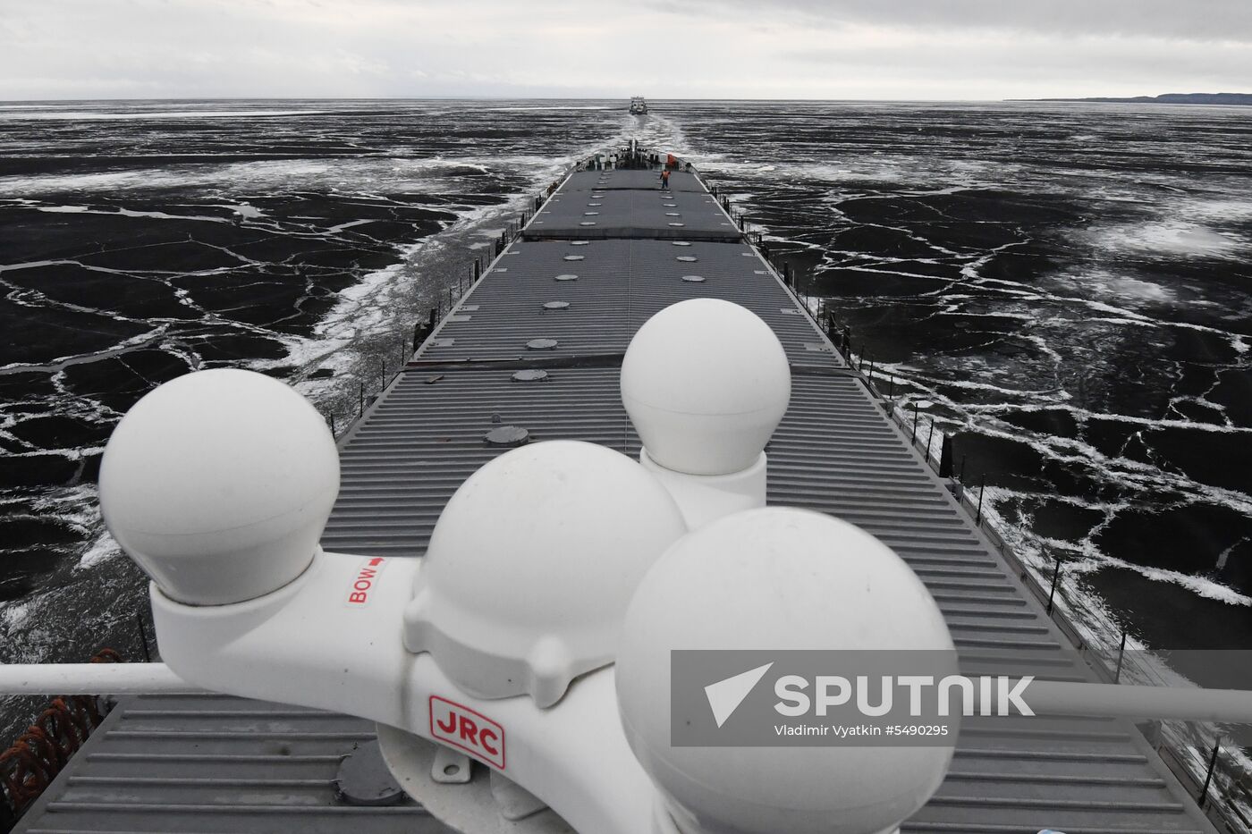 Navigation in Volga-Baltic Waterway
