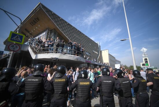Opposition rally in Moscow