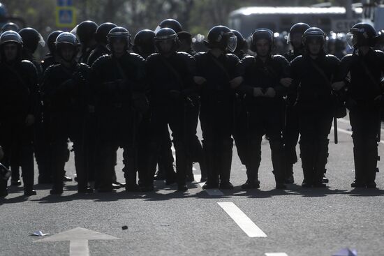 Opposition rally in Moscow
