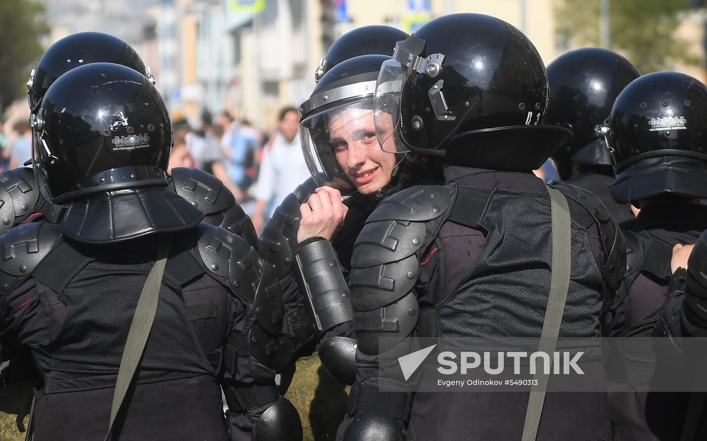 Opposition rally in Moscow