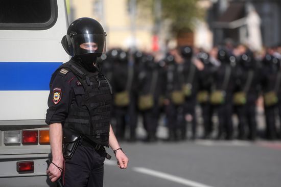 Opposition rally in Moscow