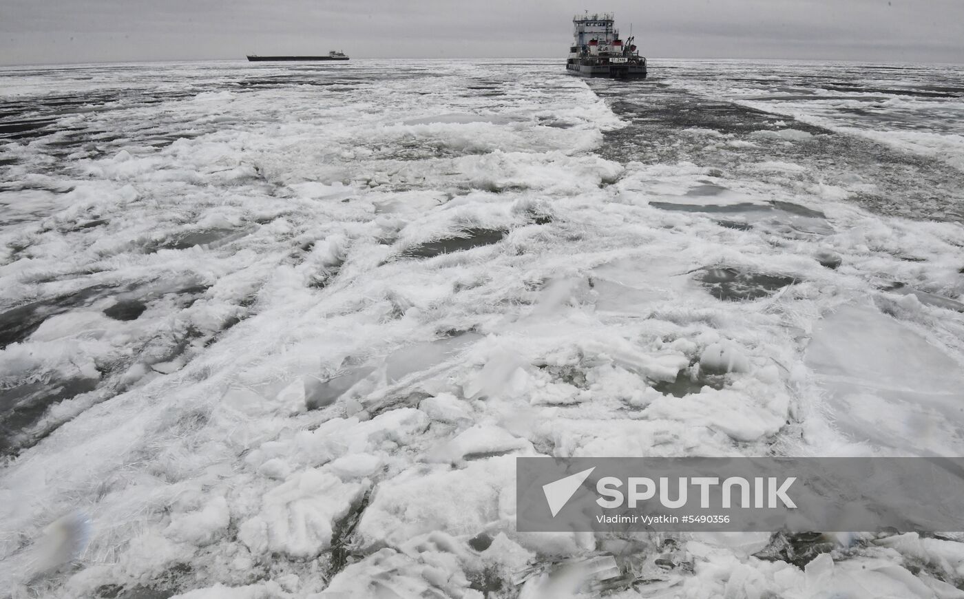 Navigation in Volga-Baltic Waterway