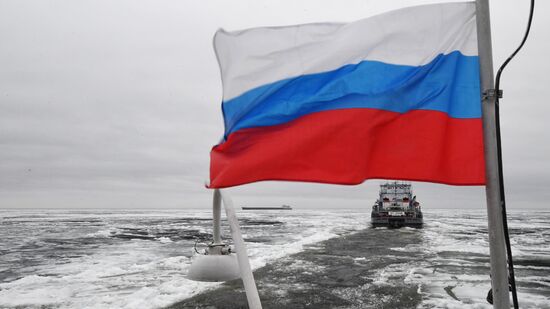 Navigation in Volga-Baltic Waterway