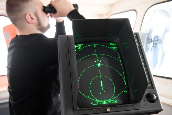 Navigation in Volga-Baltic Waterway