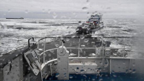 Navigation in Volga-Baltic Waterway