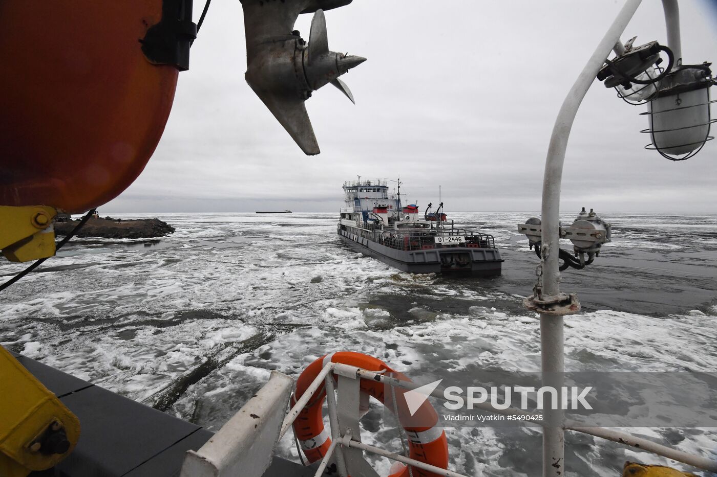 Navigation in Volga-Baltic Waterway