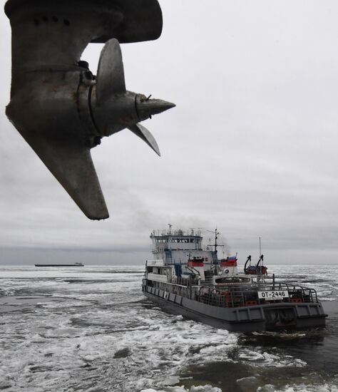 Navigation in Volga-Baltic Waterway