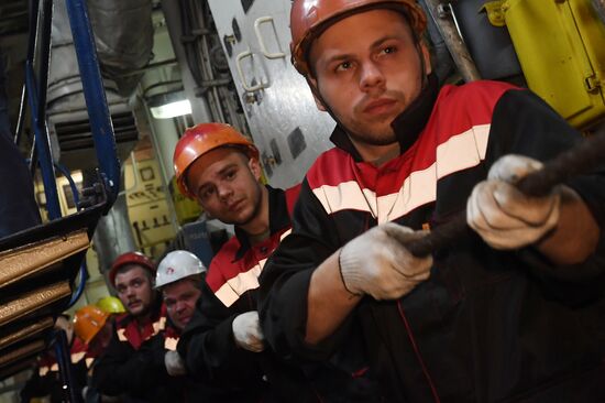 Navigation in Volga-Baltic Waterway