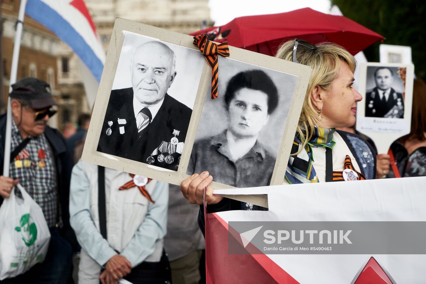 Immortal Regiment rally in Rome