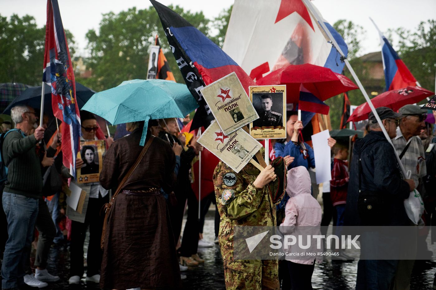 Immortal Regiment rally in Rome