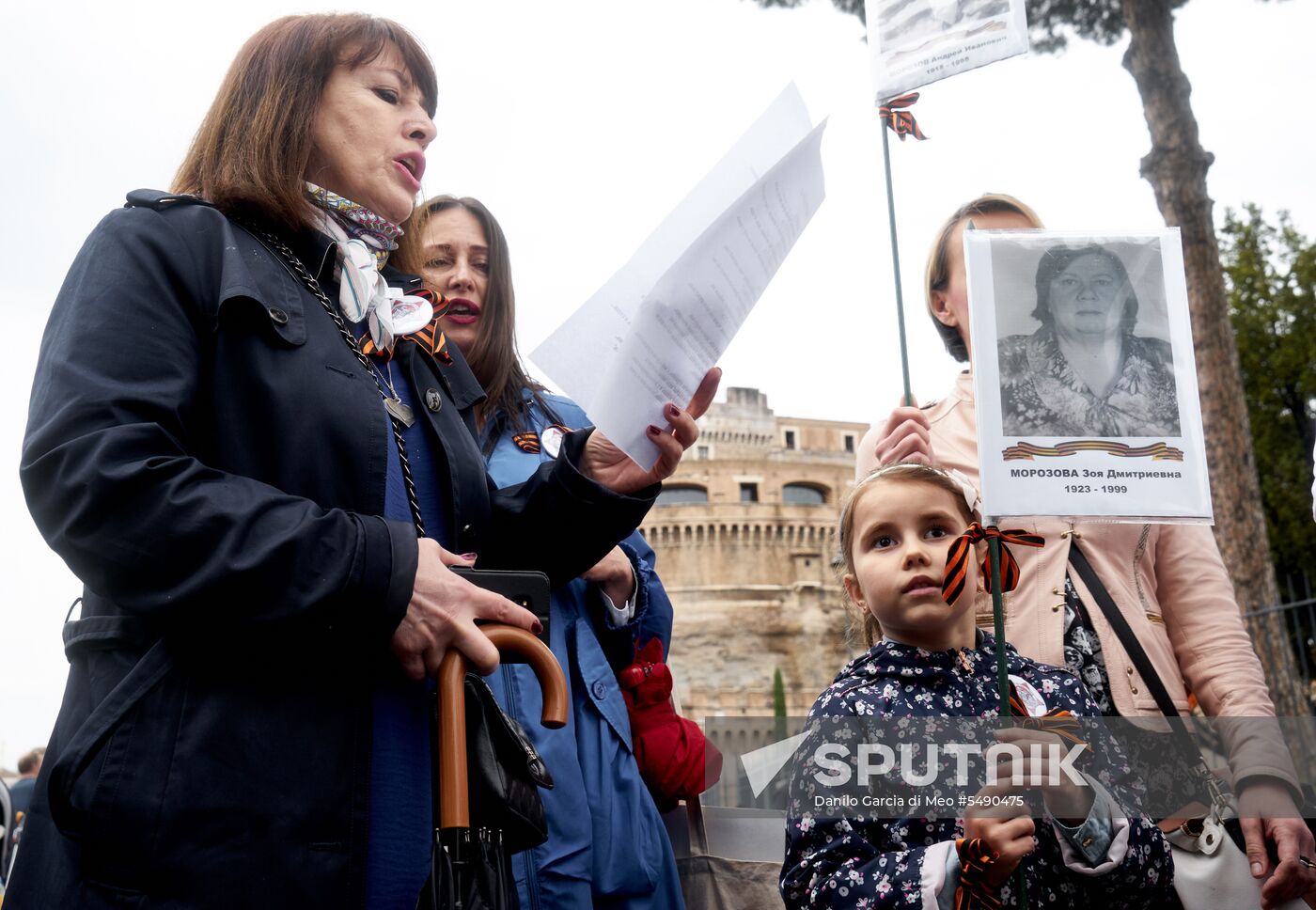 Immortal Regiment rally in Rome
