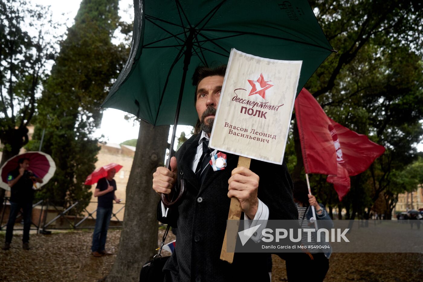 Immortal Regiment rally in Rome