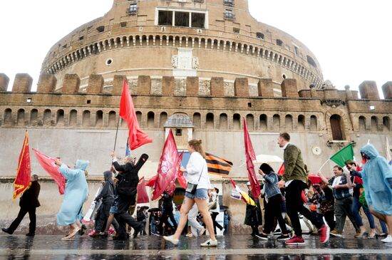 Immortal Regiment rally in Rome