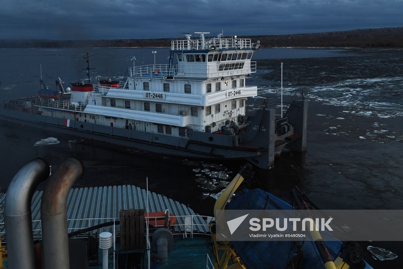 Navigation in Volga-Baltic Waterway