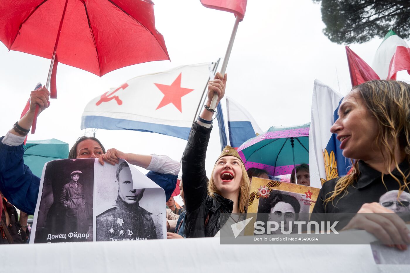 Immortal Regiment rally in Rome