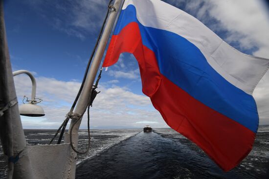 Navigation in Volga-Baltic Waterway