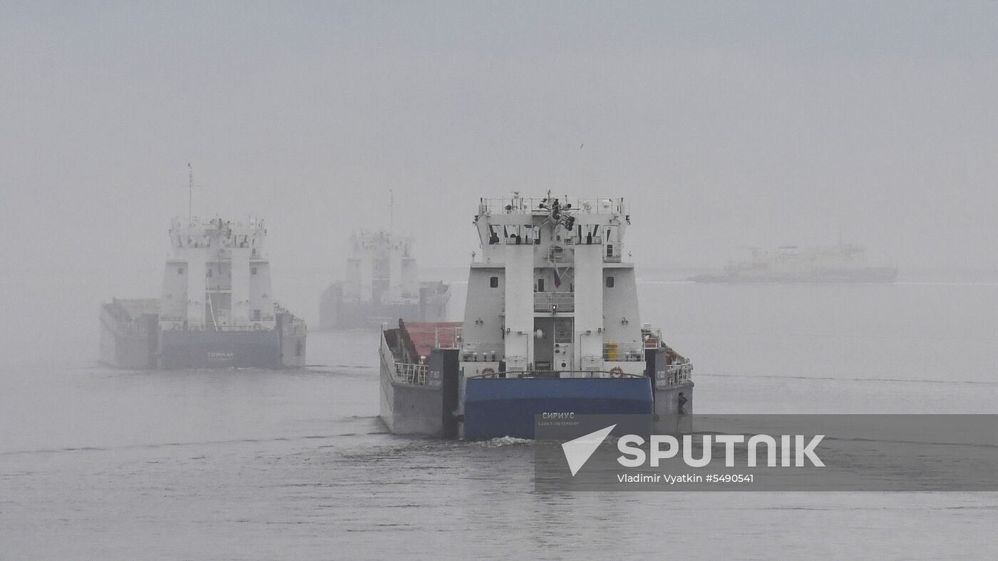 Navigation in Volga-Baltic Waterway