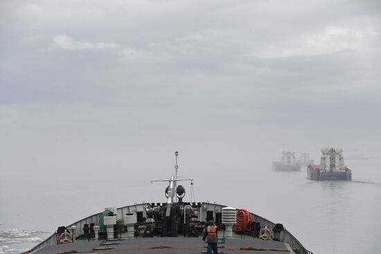 Navigation in Volga-Baltic Waterway