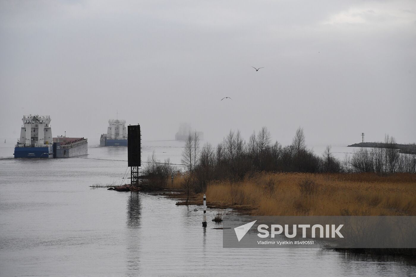 Navigation in Volga-Baltic Waterway