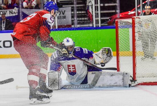 Ice Hockey World Championship. Czech Republic vs. Slovakia