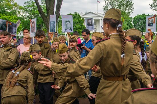 Immortal Regiment rally in Washington