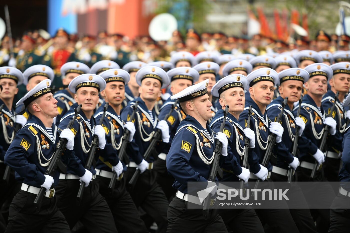 Final rehearsal of Victory Day Parade on Red Square