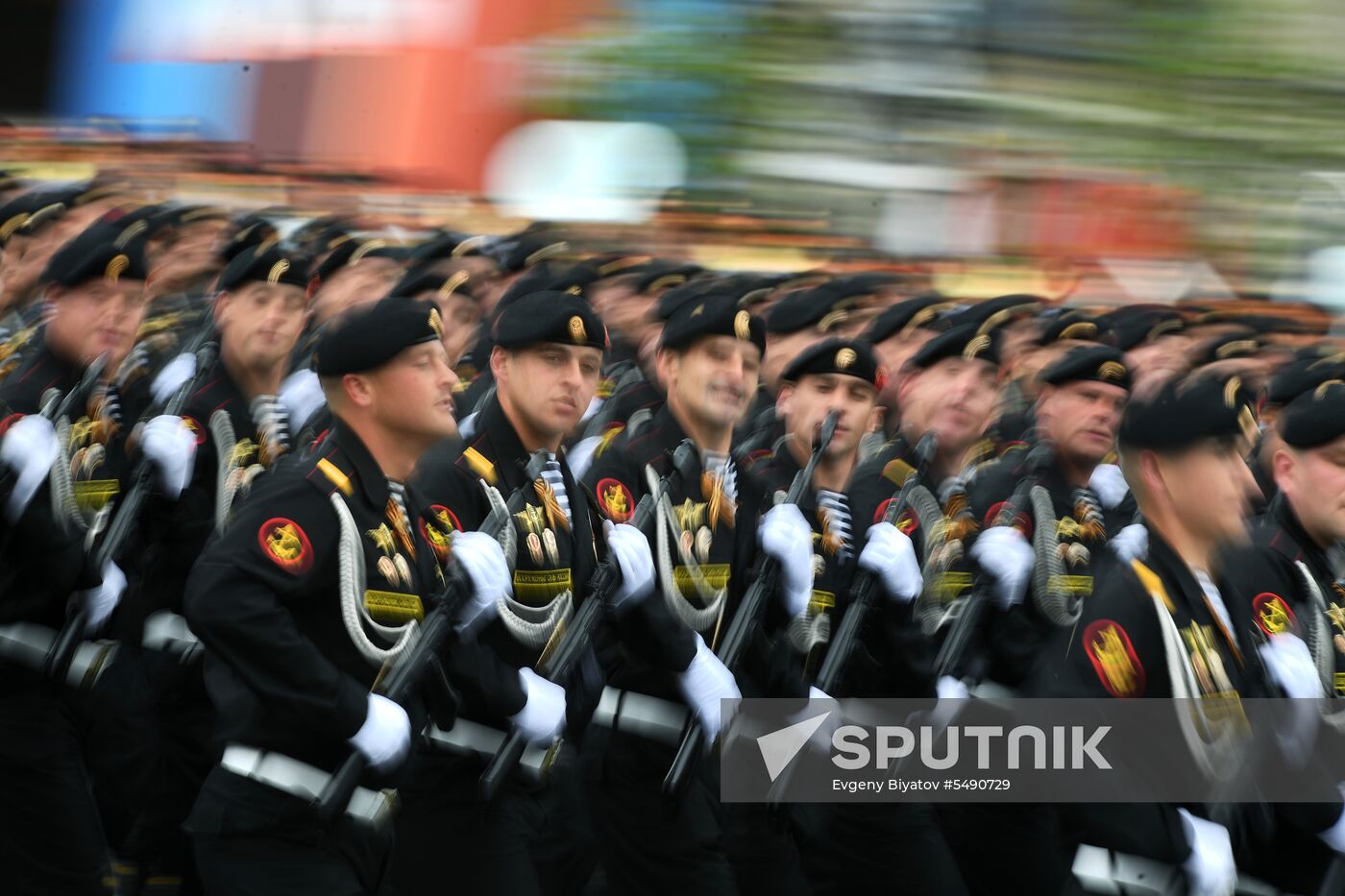 Final rehearsal of Victory Day Parade on Red Square