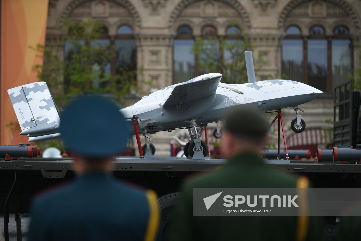 Final rehearsal of Victory Day Parade on Red Square