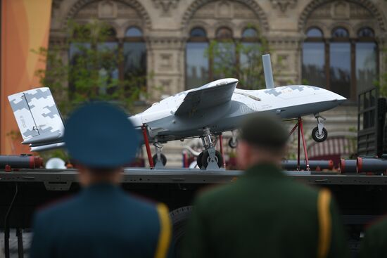 Final rehearsal of Victory Day Parade on Red Square