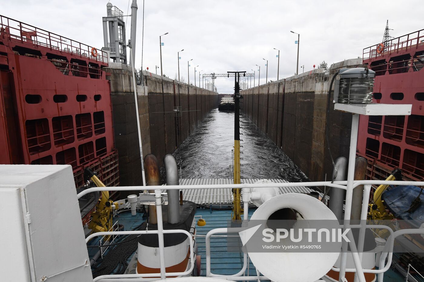 Navigation in Volga-Baltic Waterway