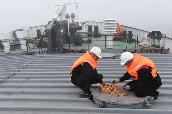 Navigation in Volga-Baltic Waterway