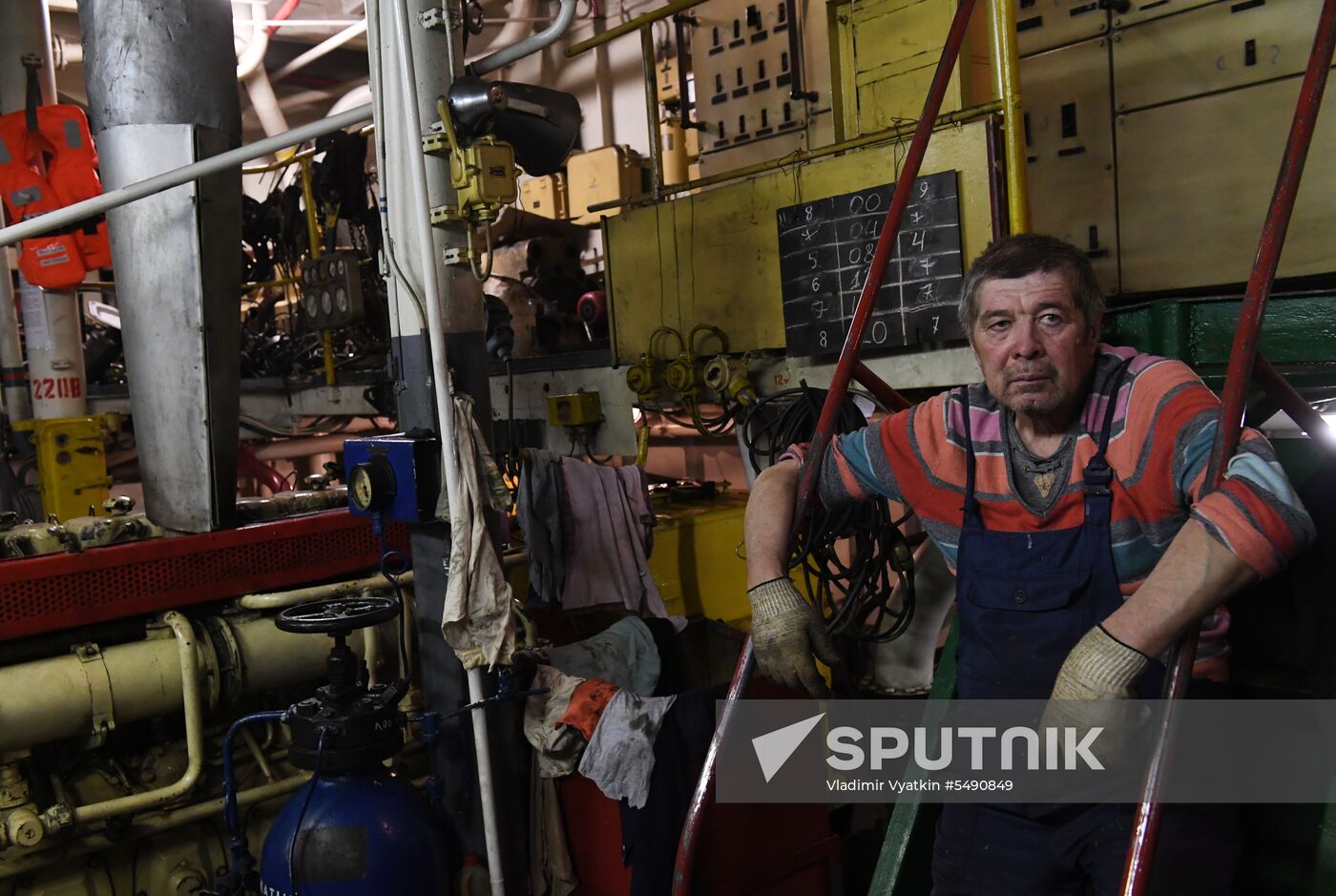 Navigation in Volga-Baltic Waterway