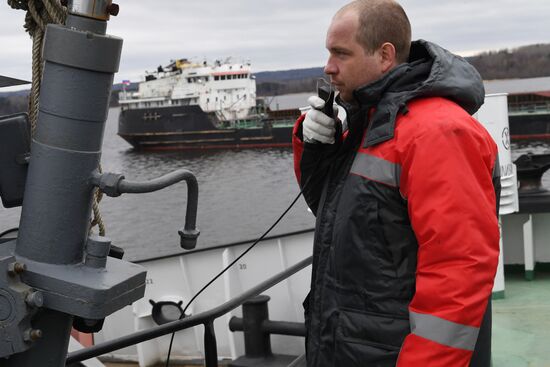 Navigation in Volga-Baltic Waterway