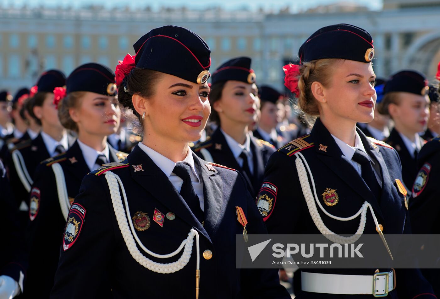 Final rehearsal of Victory Day Parade in St. Petersburg
