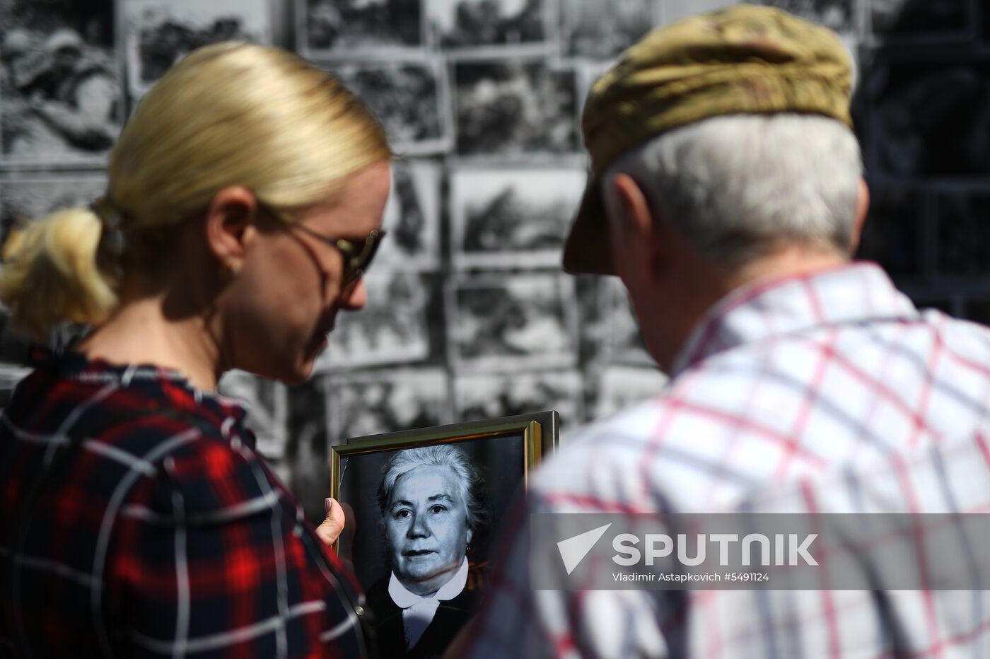 Immortal Regiment event in Lisbon