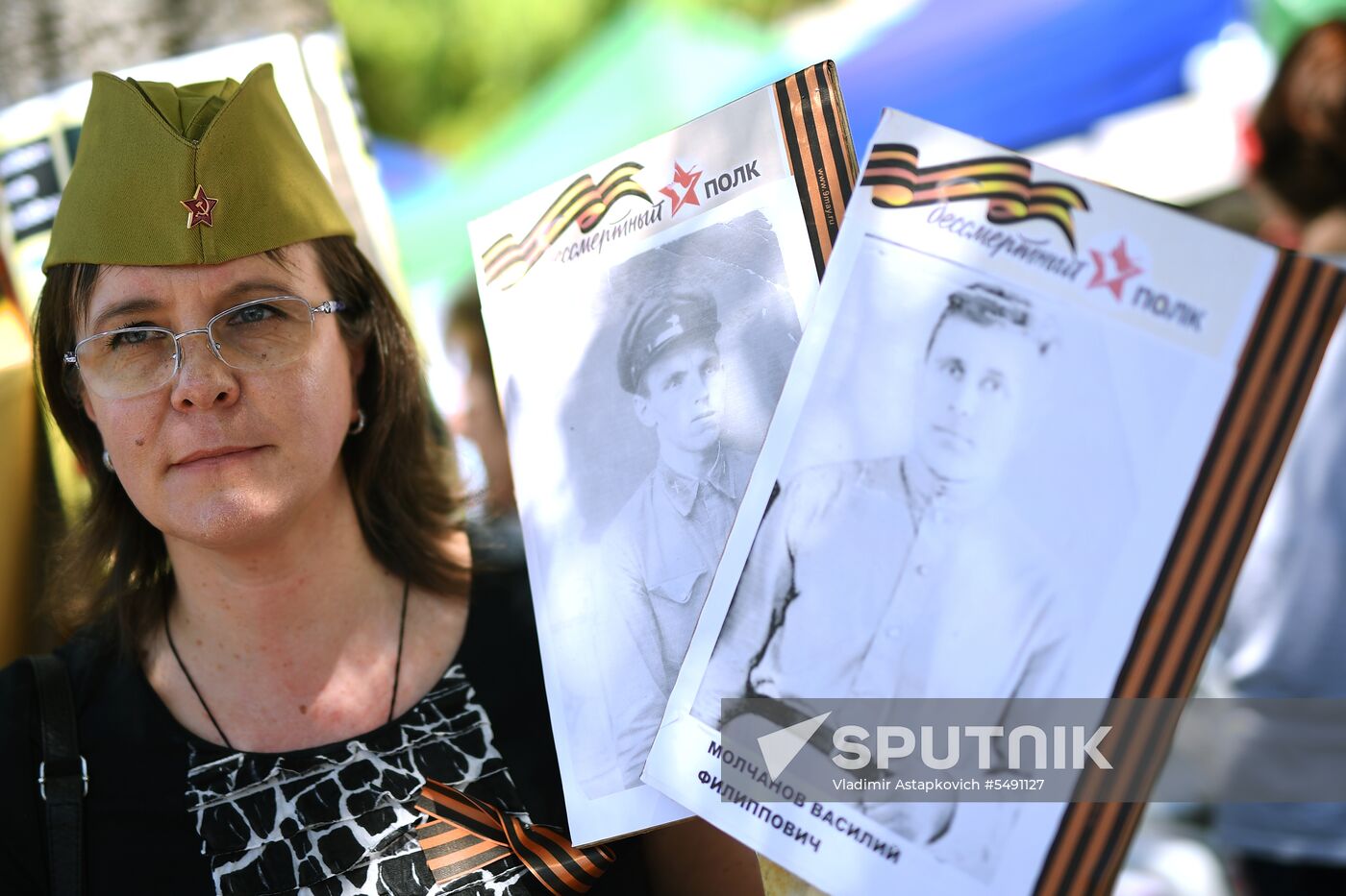 Immortal Regiment event in Lisbon
