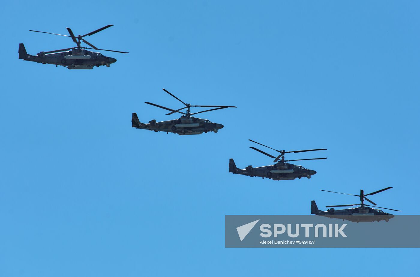 Final rehearsal of Victory Day Parade in St. Petersburg